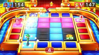 Mario Party 10 | All 2 vs 2 Minigames | Mario, Luigi vs Peach, Toad