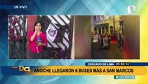 Miraflores: locales comerciales protegen sus fachadas ante posible vandalismo en Toma de Lima
