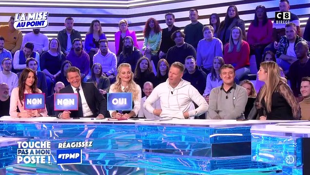 Amandine Pellissard et son mari Alexandre invités de Touche pas à mon poste pour parler de leur nouvelle activité dans le X - C8