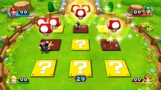 Mario Party 9 | Step It Up | Mario Hakama vs Luigi Hakama vs Peach Kimono vs Daisy Yukata