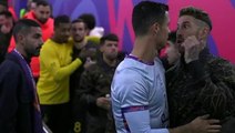 Ronaldo'nun kulağına söylediklerinden sonra Ramos'un gözleri fal taşı gibi açıldı! Hemen harekete geçti