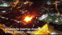 Rendőrök csaptak össze a volt elnök híveivel Limában