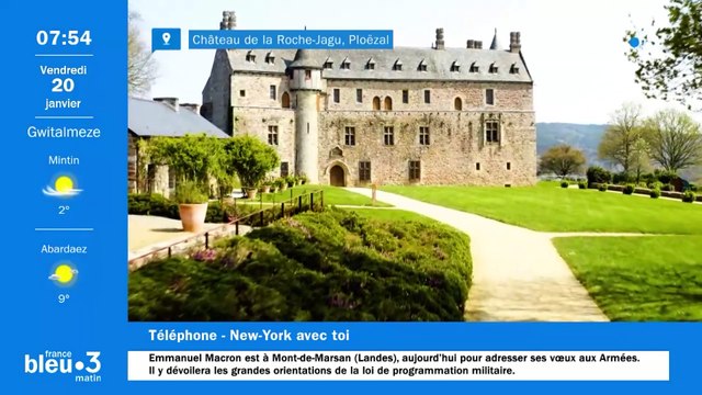 En direct sur les routes bretonnes verglacées - Thierry évoque l'andouille bretonne