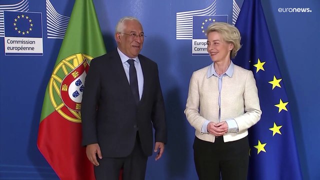 António Costa e Ursula von der Leyen discutem futuro em Bruxelas