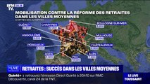 9000 manifestants à Angoulême, 8000 à Châteauroux, 3300 à Guéret…: les villes moyennes très mobilisées contre la réforme des retraites
