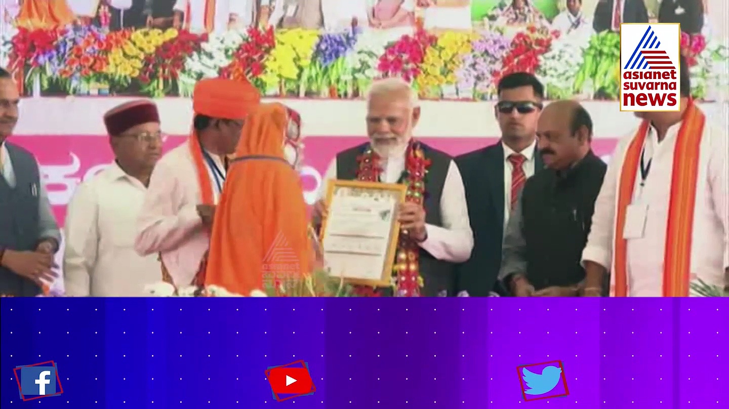  ಖರ್ಗೆ ಕೋಟೆಯಿಂದ ಮೋದಿ ರಣಕಹಳೆ: ತಾಂಡಾ ಜನರಿಗೆ 'ನಮೋ' ಅಭಯ