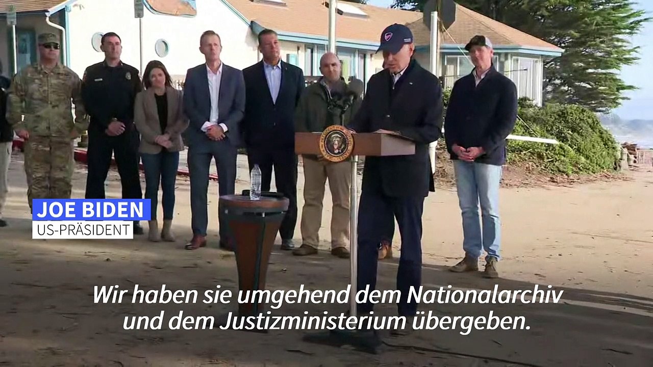 Biden betont in Dokumentenaffäre Bereitschaft zur Aufklärung