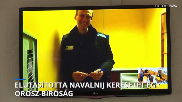 Elutasította Alekszej Navalnij keresetét egy orosz bíróság