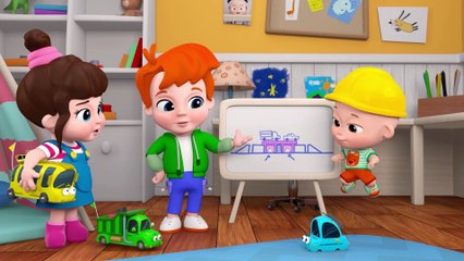 London Bridge is Falling Down and Five Little Cars Song | Nursery Rhymes & Kids Songs - Video Kids