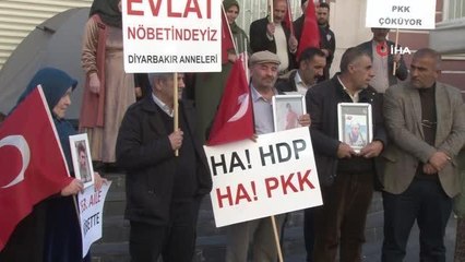 Ailelerin HDP önündeki kararlı duruşu bin 236 gündür devam ediyor