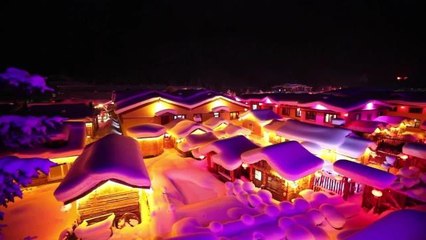 Çin'in Kuzeydoğusundaki Kar ve Buz, Dünyanın Dört Bir Yanından Turistleri Harbin'e Çekiyor