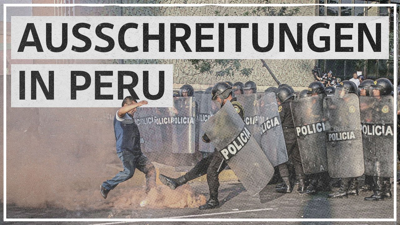 Ausschreitungen in Peru: Tausende fordern Rücktritt der Präsidentin