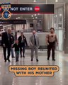 Boy reunited with mother