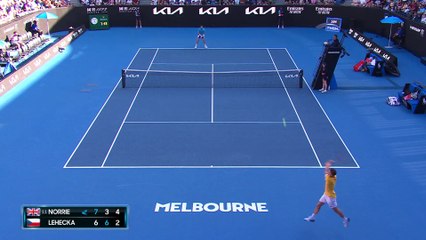 Lehecka joue un sale tour à Norrie : les temps forts de sa victoire au 3e tour