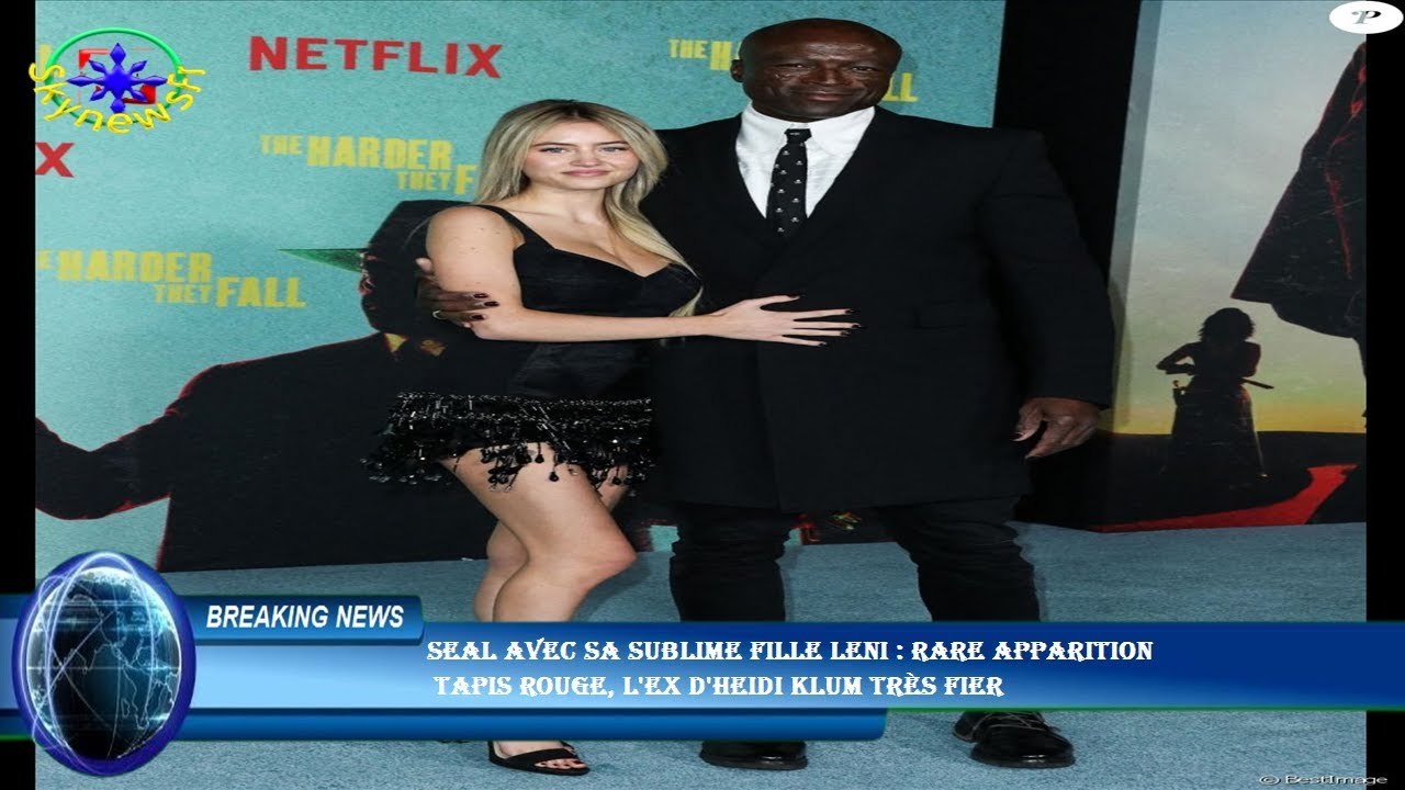 Seal avec sa sublime fille Leni : rare apparition  tapis rouge, l'ex d'Heidi Klum très fier