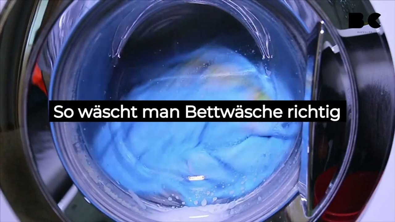 So wäscht man Bettwäsche richtig