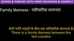 Idioms and phrases with Hindi meaning and Example