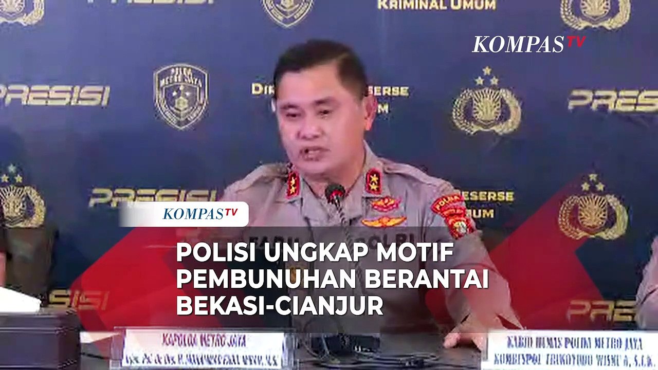 Motif Kasus Pembunuhan Berantai Bekasi Cianjur Serial Killer Berkedok Supranatural Video