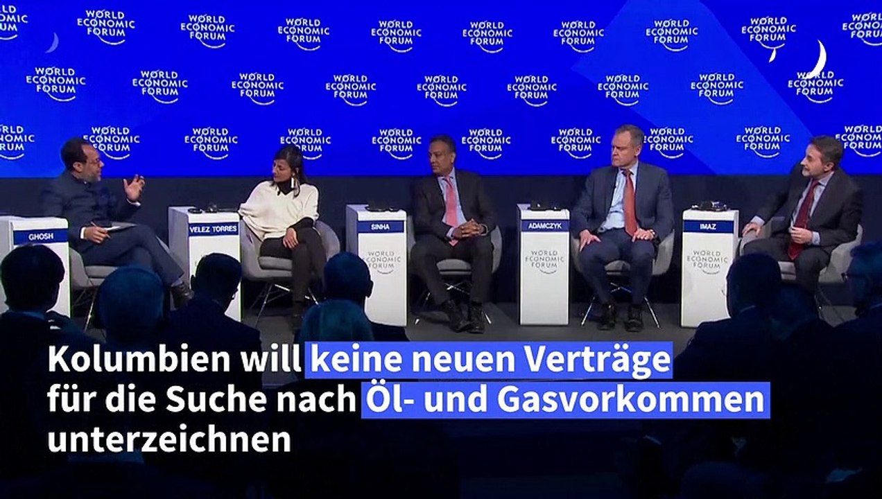 Kolumbien vergibt keine Verträge mehr für Suche nach Öl und Gas