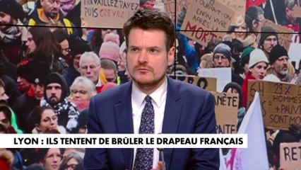 Benjamin Morel : «Vous voyez un drapeau français brûler et des manifestants qui se rebellent contre ça»