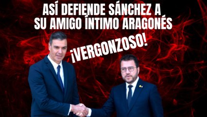 ¡Cuidado, no vomiten! Así defiende el Gobierno a su nuevo amigo íntimo Pere Aragonés