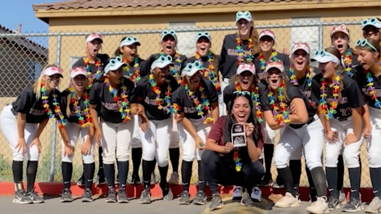 Softball Coach Surprises Team With Pregnancy News Happily TV video