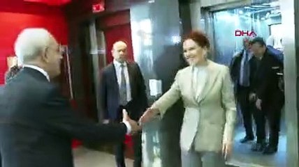 Akşener-Kılıçdaroğlu görüşmesi gerçekleşti