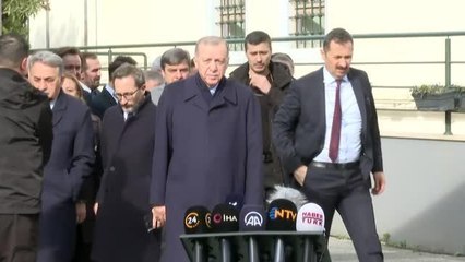 Cumhurbaşkanı Erdoğan: "(Muhalefet partileri) 14 Mayıs'ı konuşmaya başladılar. Bu da hayırlı bir adımdır"