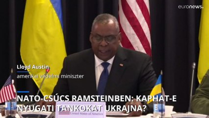 "A történelem figyel minket" - nagyarányú katonai segélyről dönt a Nyugat Ramsteinben