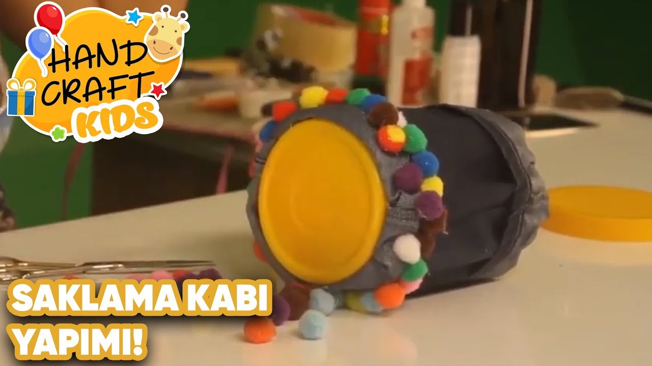 Saklama Kabı Yapma | HandcraftKids
