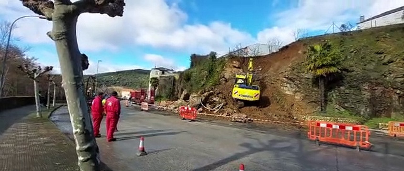 Desprendimiento en Torre del Bierzo