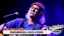 Remembering rock legend David Crosby                 Two-time Rock & Roll Hall of Fame inductee David Crosby has died at the age of 81. We take a look back at his life.