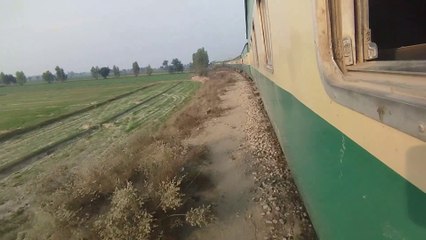 Thall Express Multan to Rawalpindi Pakistan Railway