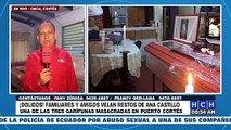 ¡Dolor e impotencia! Velan a la tercera mujer garífuna, víctima de masacre en Travesía