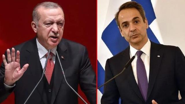 Son Dakika! Cumhurbaşkanı Erdoğan'dan Yunanistan Başbakanı Miçotakis'e: Yanlış yaparsan çılgın Türkler üzerine yürür