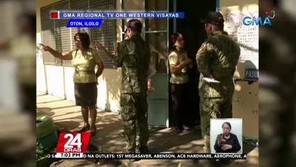 Mga appliance sa paaralan, ninakaw; iniwang mensahe sa pisara: "Pasensya na. Wala kaming bigas." | 24 Oras