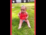 The funny behavior of babies that makes them happy #3