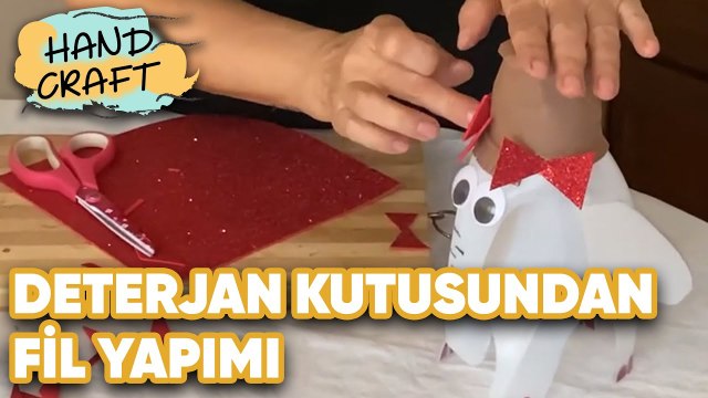 Deterjan Kutusundan Oyuncak Fil Yapımı | Handcraft TV Zeliha Sunal