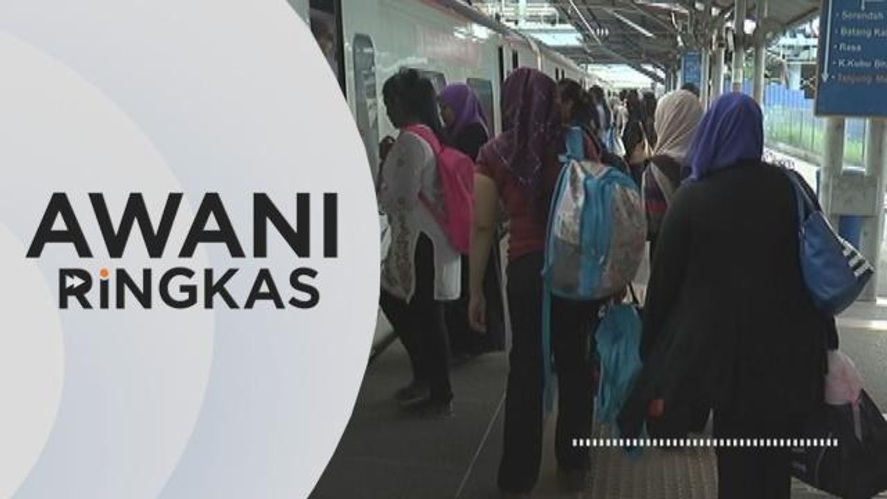 AWANI Ringkas: OKU, murid sekolah rendah nikmati tambang percuma KTMB