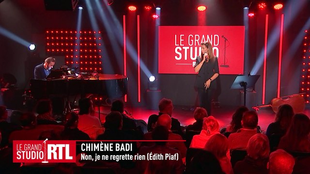 Chimène Badi - Non, je ne regrette rien (live) - le Grand Studio RTL