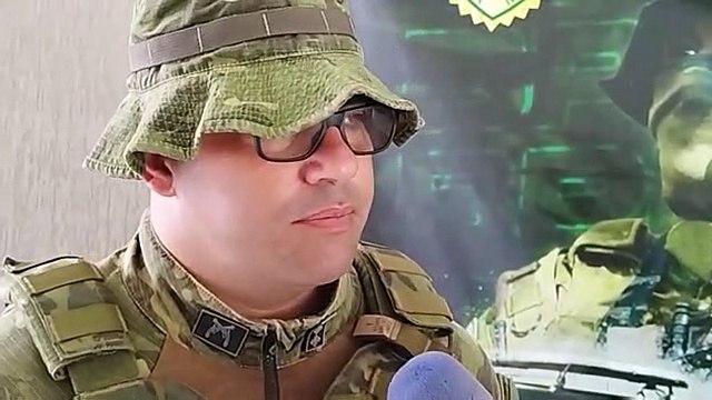 Entrevista com Capitão Namur sobre apreensão de contrabando na PR-486