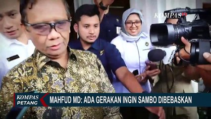 Tanggapi Isu Gerakan Bebaskan Sambo, Mahfud MD: Kejaksaan Independen dan Tak Terpengaruh!