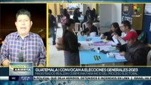 Guatemala: Convocan a elecciones 2023