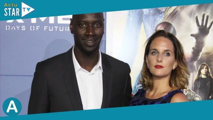 Omar Sy très chic en costume 3 pièces le jour de son mariage, Hélène sublime en robe bustier