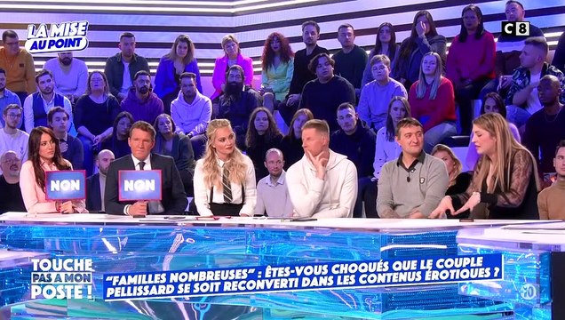 Amandine Pellissard vivement critiquée pour s'être lancée dans le X - Touche pas à mon poste , C8