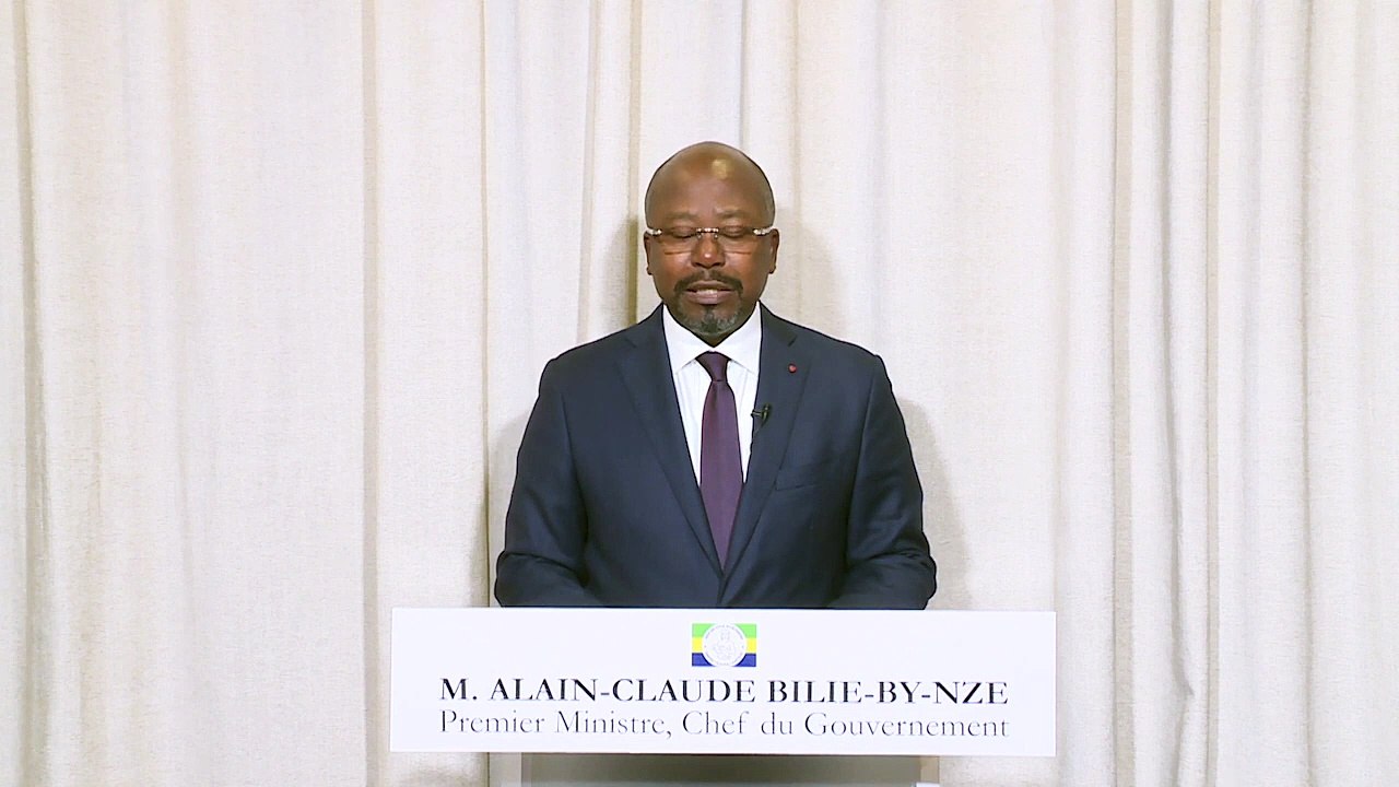 [Vidéo] Déclaration du Premier ministre, Bilie-By-Nze suite au décès du ministre Moussa Adamo