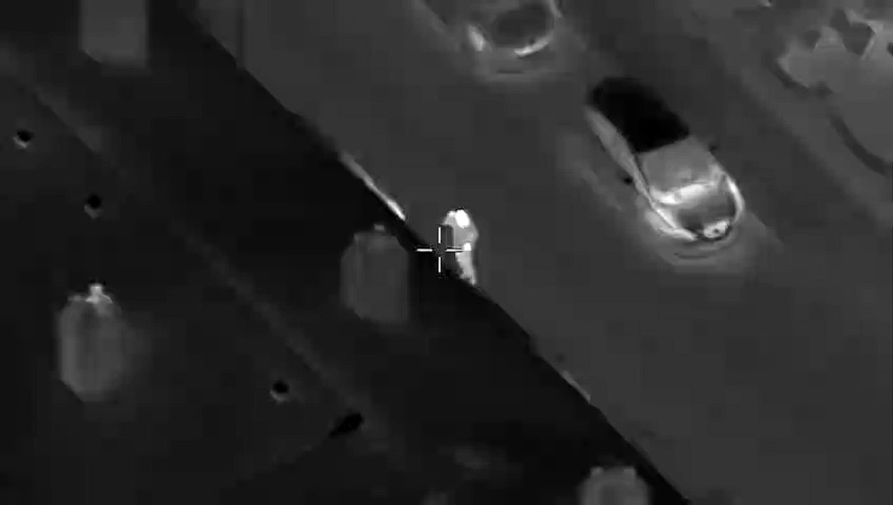 Yob arrested after being caught on video shinin...