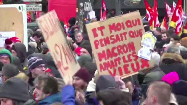 프랑스, 연금개혁 갈등...정부 추진에 노동자 파업 맞서 / YTN