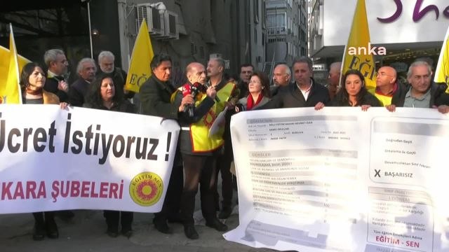 Eğitim Sen Bakan Özer'e Karne Verdi... Eğitim Sen Genel Başkanı Kurul, Bakanlığın Karnesi Sıfırlarla Dolu