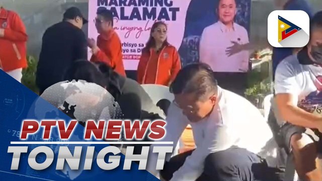 Sen. Go gives aid to shear line-affected residents in Misamis Occidental